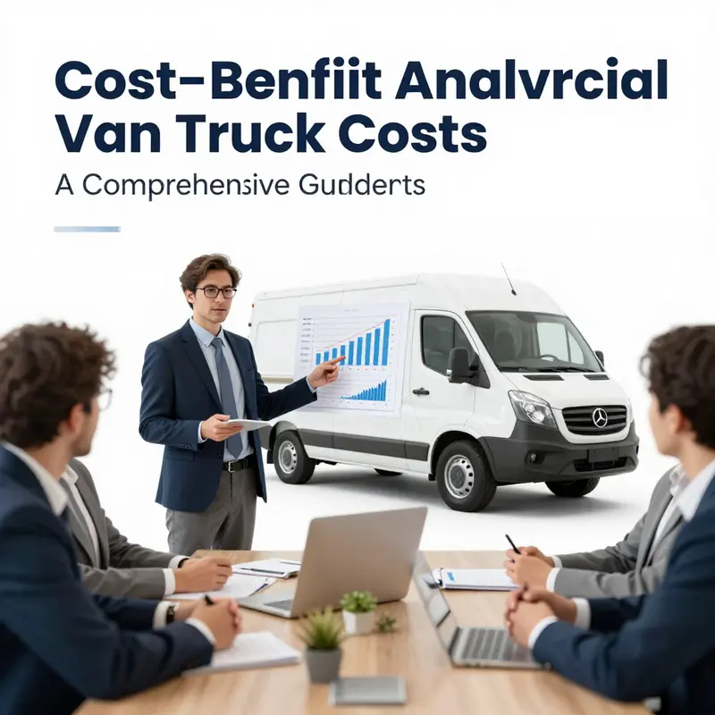 A visual representation of different commercial van truck types available for procurement.