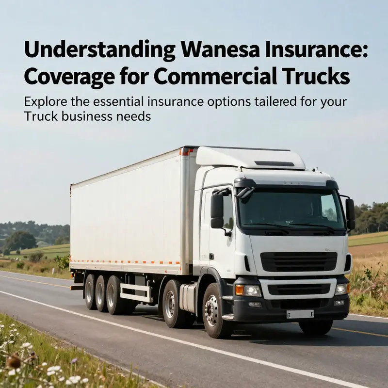 A commercial truck traveling on a scenic road representing the importance of insurance coverage for trucking businesses.