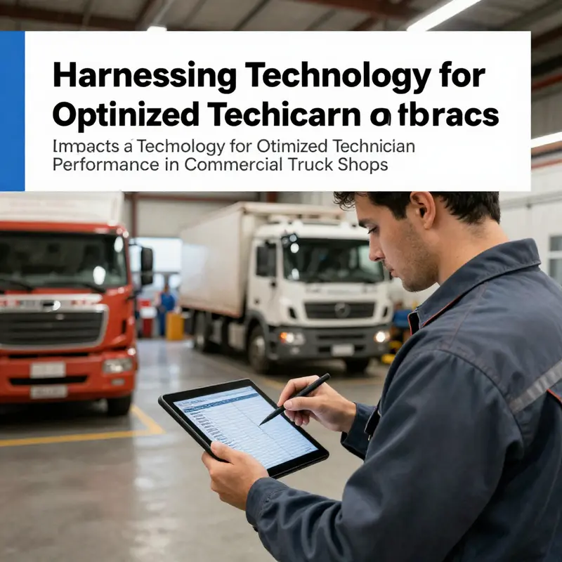 Technicians monitoring performance metrics through advanced integration of digital tools.