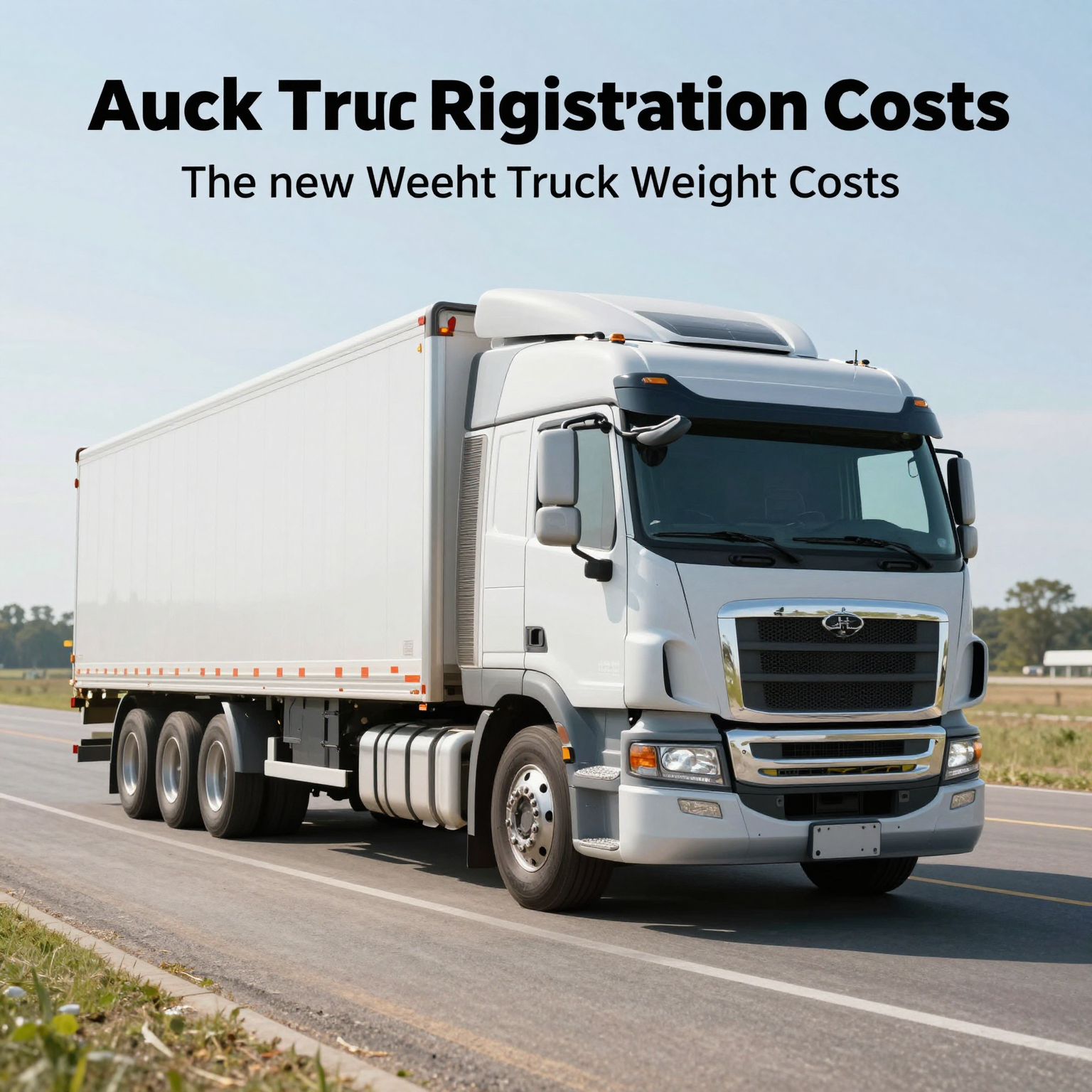 Factors Affecting Commercial Truck Registration Costs