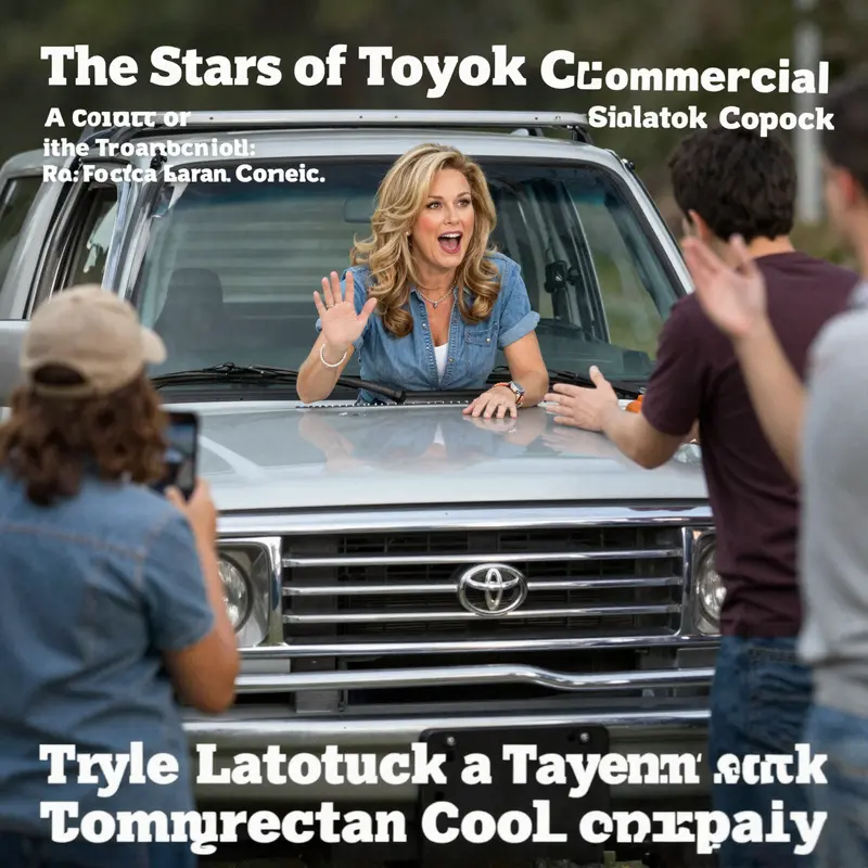 Laurel Coppock, the enthusiastic actress behind the character Jan in Toyota commercials.