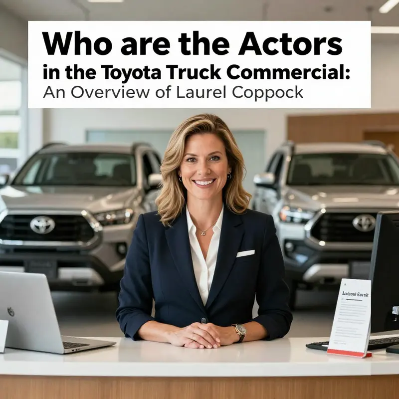 Laurel Coppock, the enthusiastic actress behind the character Jan in Toyota commercials.