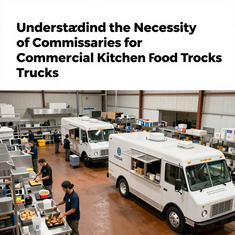 Food trucks rely on commissaries for essential compliance services.
