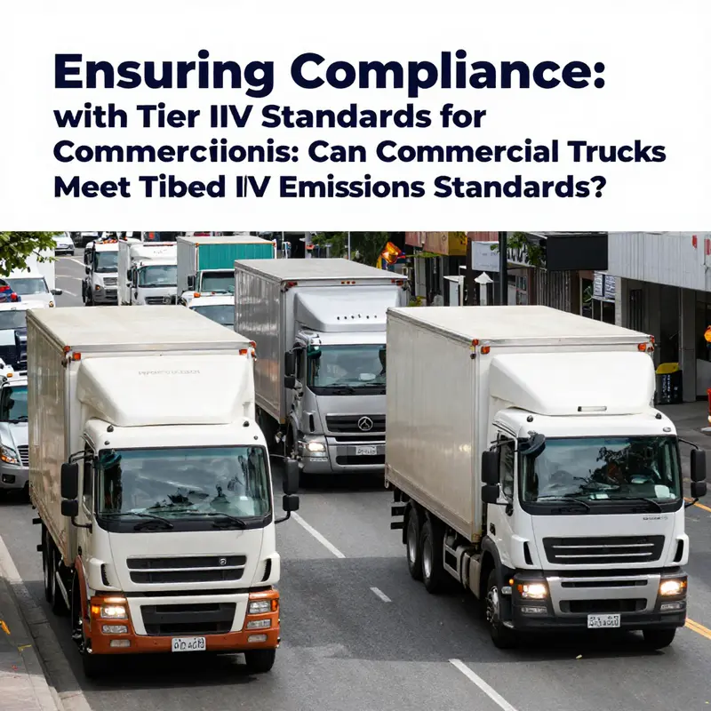 Modern commercial truck engine equipped with advanced emission control technologies.