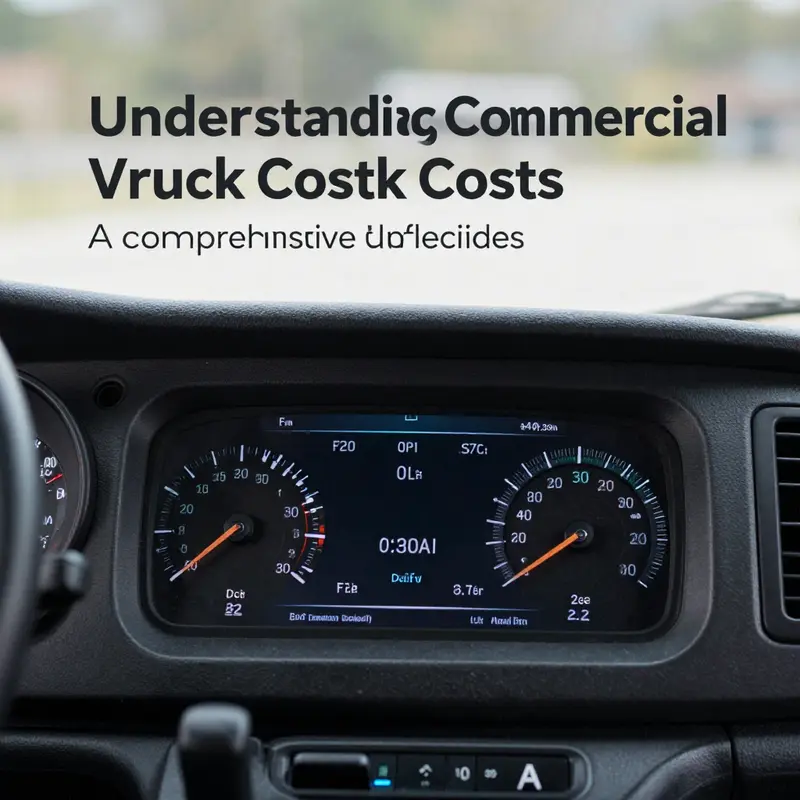 A visual representation of different commercial van truck types available for procurement.