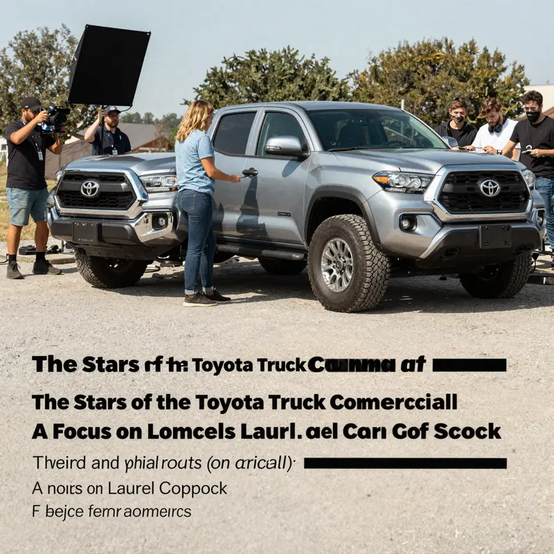 Laurel Coppock, the enthusiastic actress behind the character Jan in Toyota commercials.