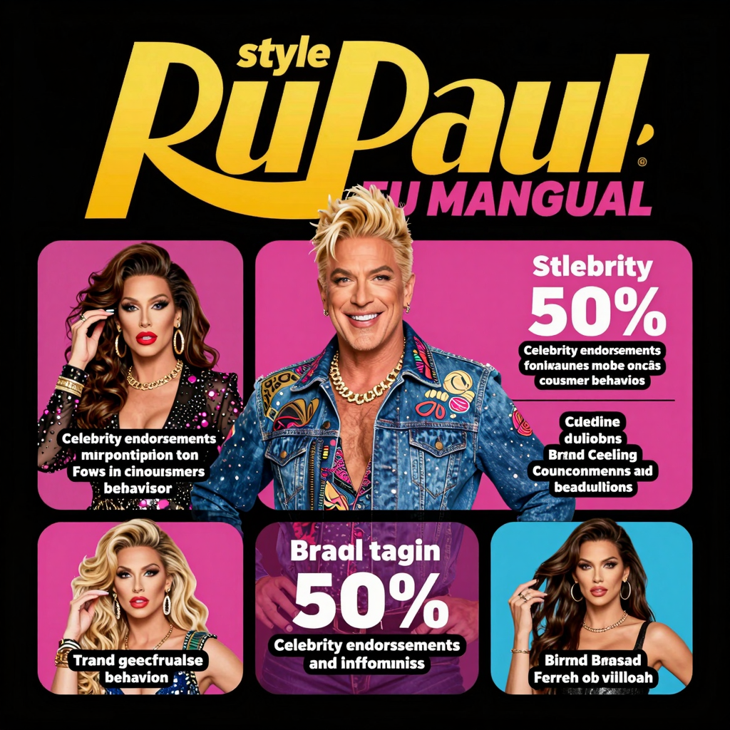 Infographic on RuPaul's Impact on Advertising
