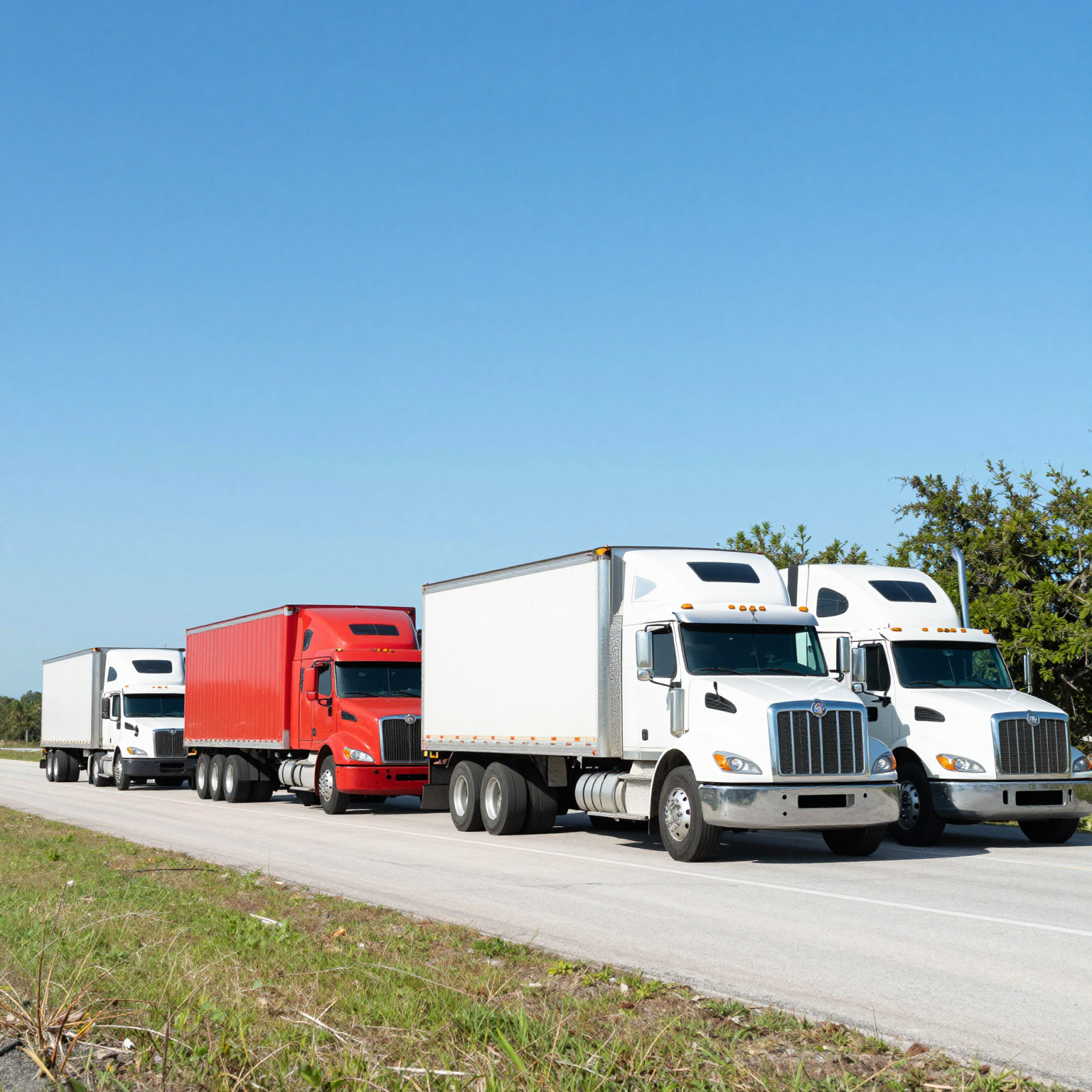 Various Commercial Trucks