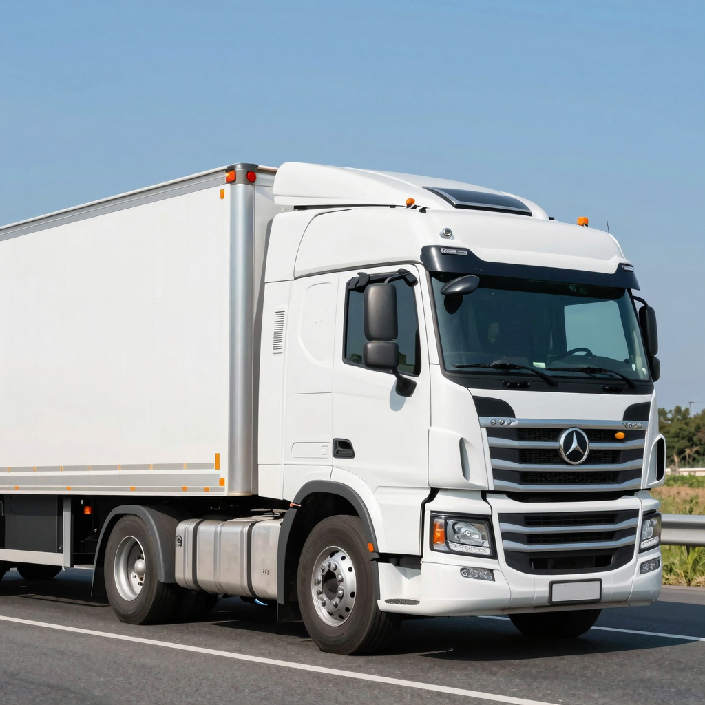 Modern Commercial Motor Freight Truck