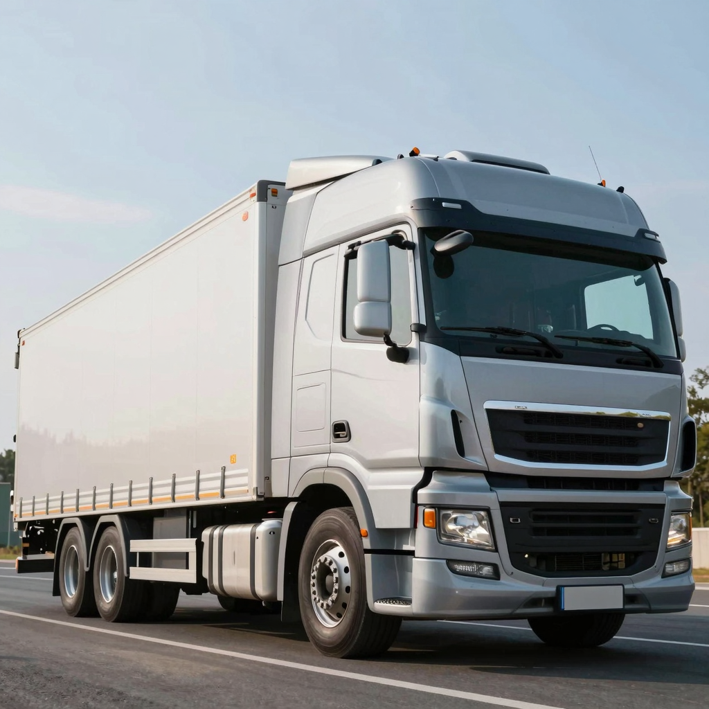 Modern Commercial Motor Freight Truck
