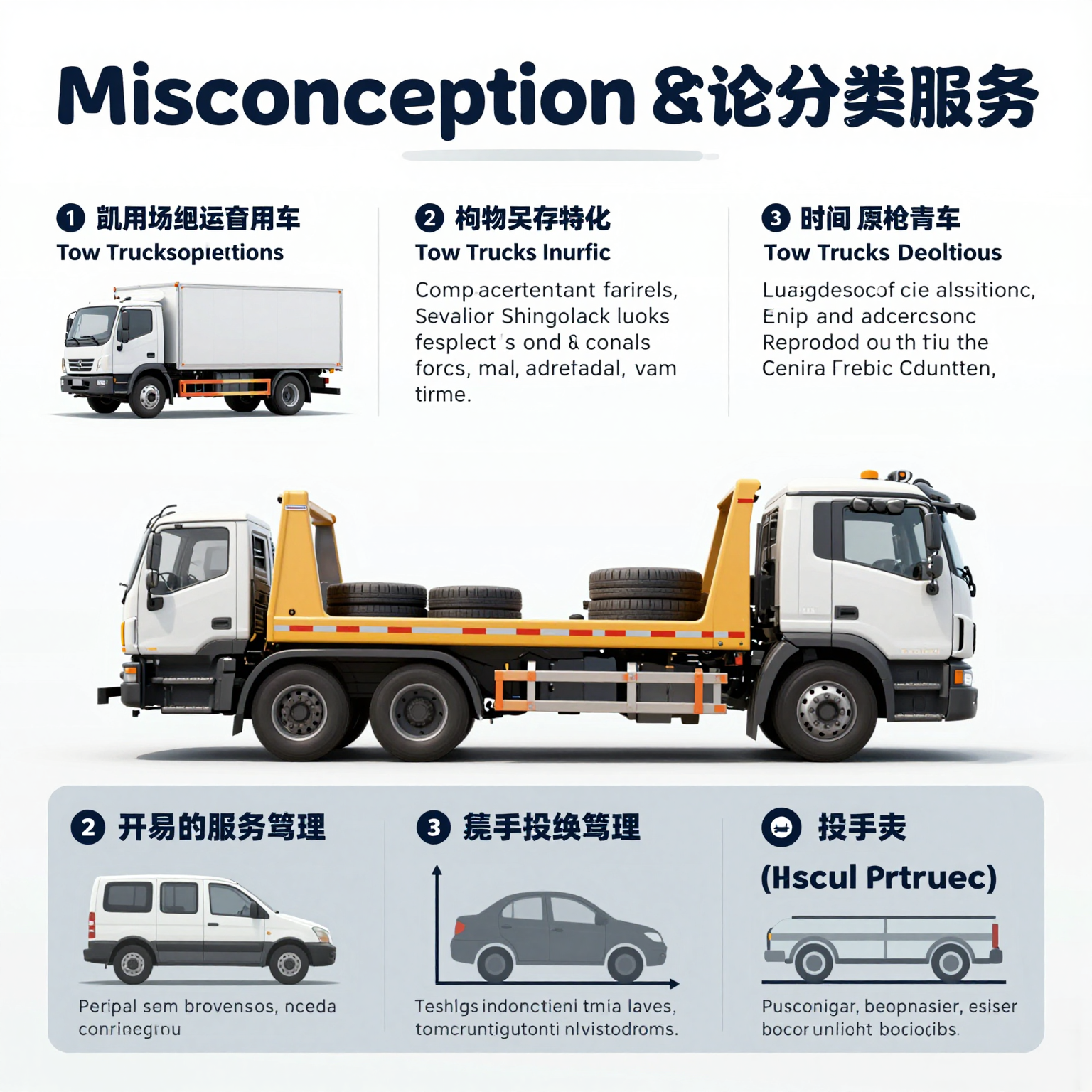 Infographic of Towing Misconceptions