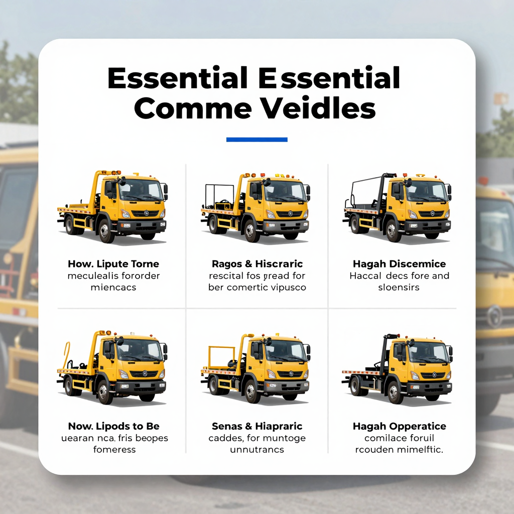 Tow Trucks as Essential Commercial Vehicles