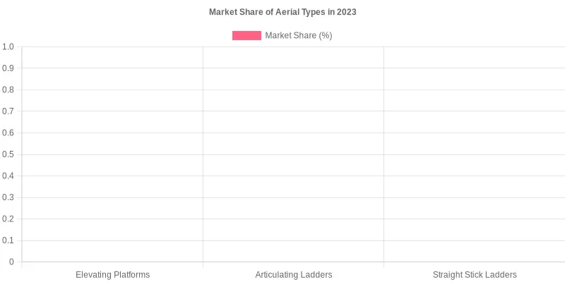 Market Share of Aerial Types in 2023
