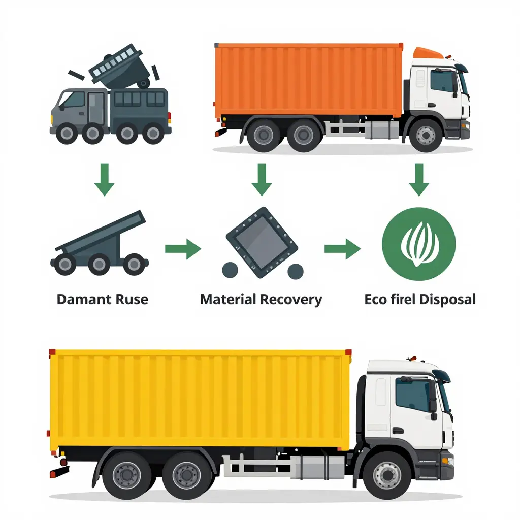 Truck Recycling Process