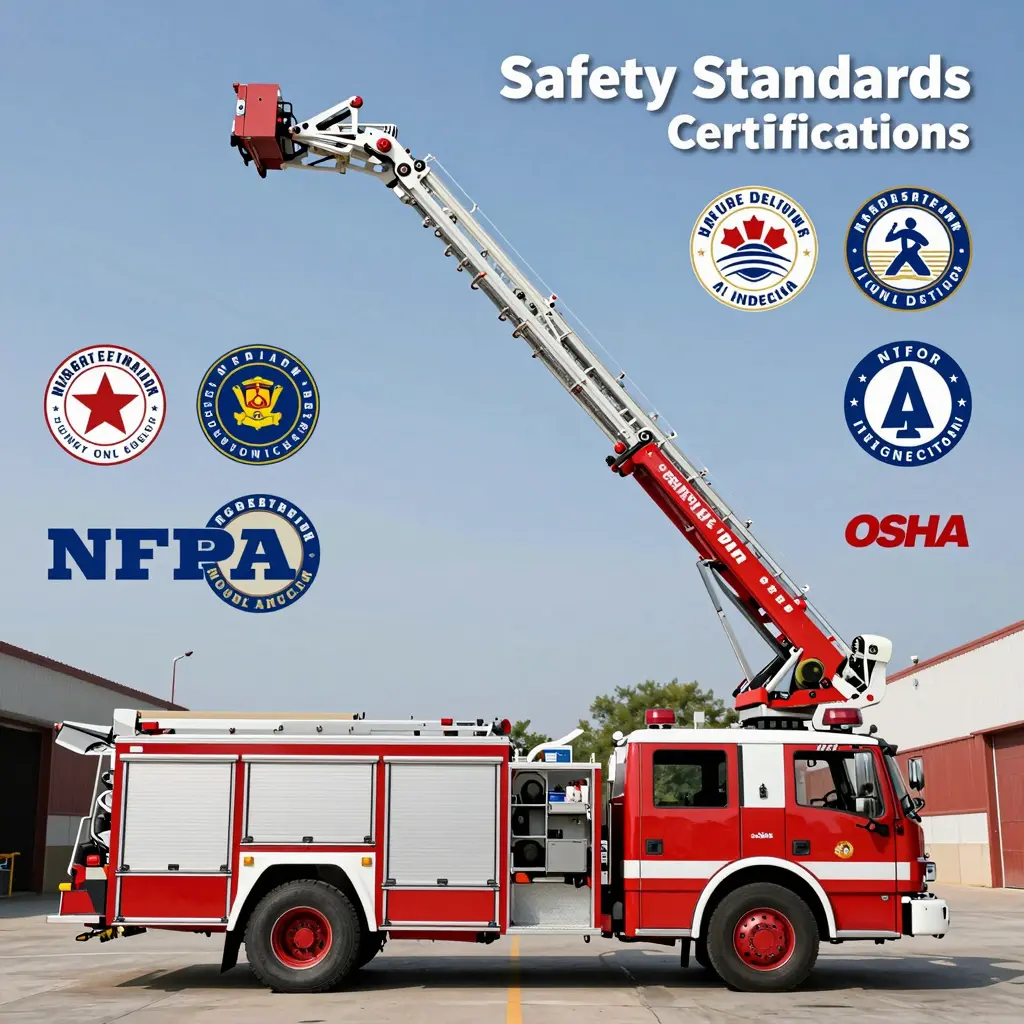 Fire Truck Aerial Safety Regulations