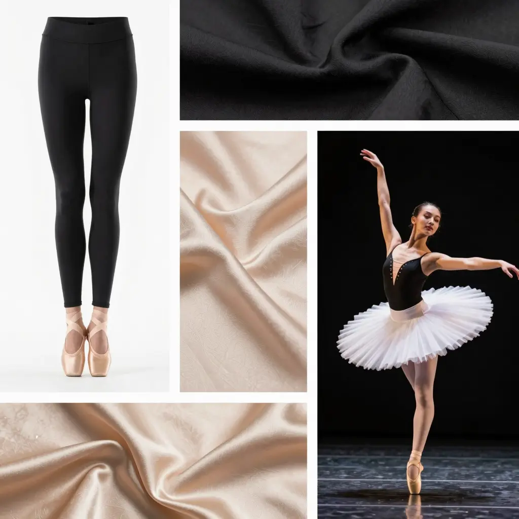 High-quality dancewear materials