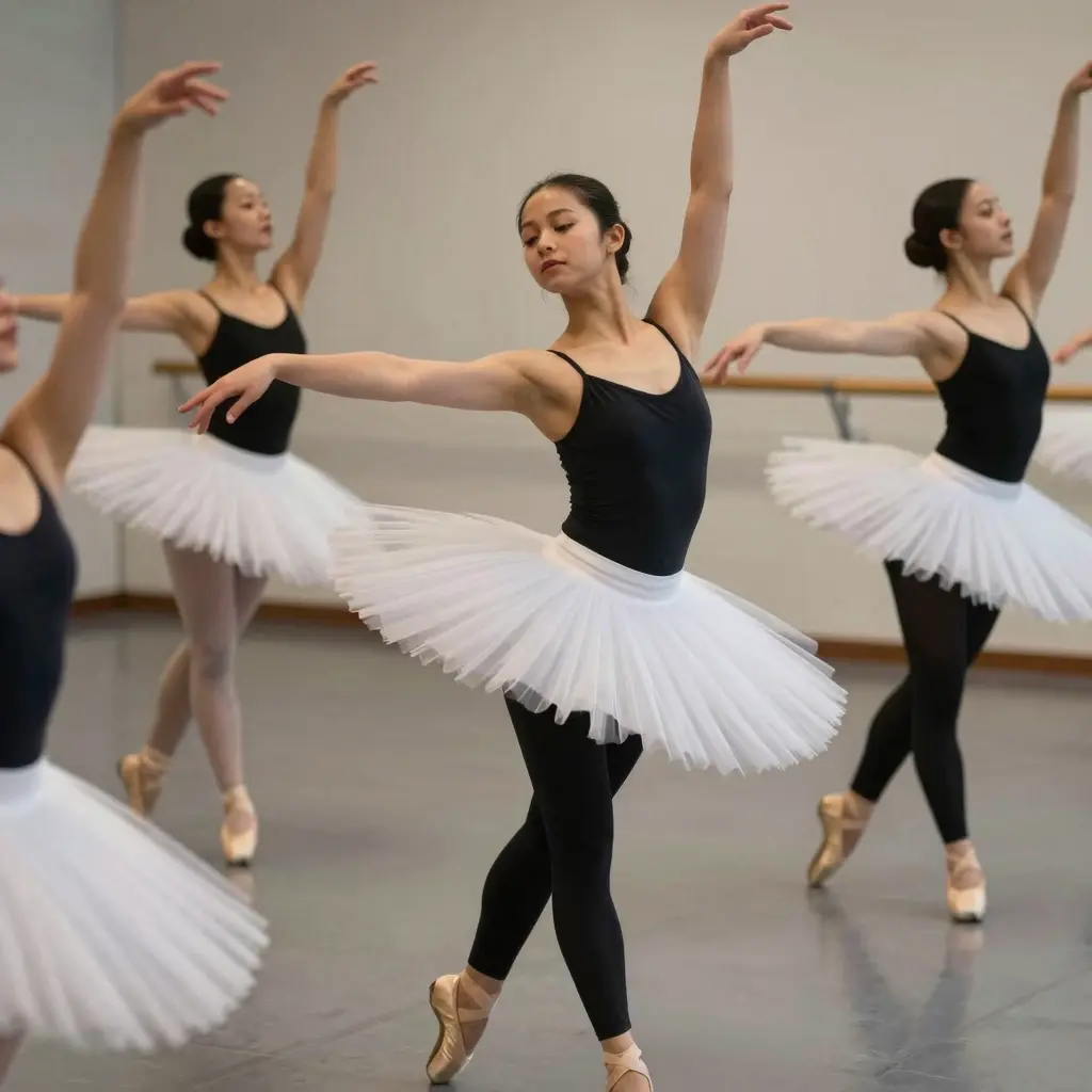 Dancers in Legging Tutus